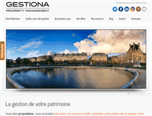 Tablet Screenshot of gestiona-immo.com